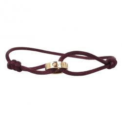 مملوكة مسبقًا Cartier Love Charity Gold and Diamond Bracelet with Silk Cord