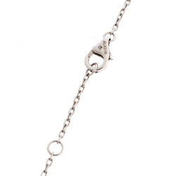 Cartier Juste Un Clou Diamond 18K White Gold Pendant Necklace