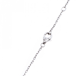 Cartier Juste Un Clou Diamond 18K White Gold Pendant Necklace