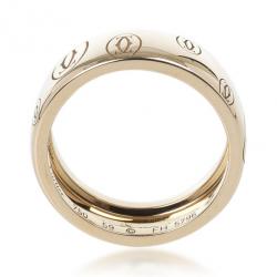 مملوكة مسبقًا Cartier 18 K Rose Gold Happy Birthday Wedding Band Size 59