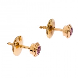 Pre Owned أقراط كارتييه زافيرز ليغرز ذهب وردي وزفير