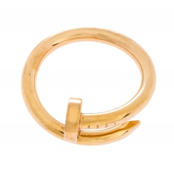 Cartier Juste Un Clou 18K Rose Gold Ring Size 55