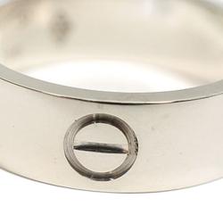 Pre Owned Cartier Love 18K White Gold Ring Size 51