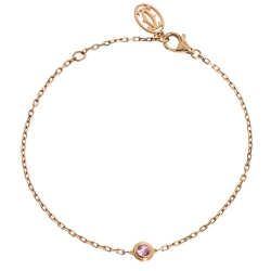 cartier pink sapphire bracelet