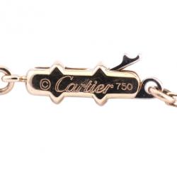 مملوكة مسبقًا Cartier Hearts 18K Gold Pendant Necklace