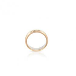 مملوكة مسبقًا Cartier Three-gold Wedding Band Ring Size 51