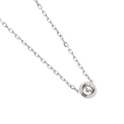 مملوكة مسبقًا Cartier Diamants Légers Diamond 18K White Gold Necklace