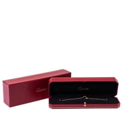 Pre Owned سوار كارتييه لوف حلقتين متداخلتين ذهب أصفر عيار 18