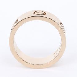 مملوكة مسبقًا Cartier Love 18 K Yellow Gold Ring Size 47