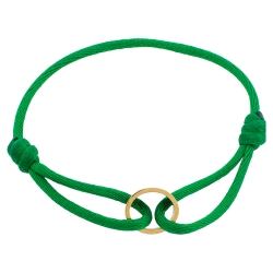 Pre Owned Cartier LOVE 18K Rose Gold Adjustable Cord Bracelet