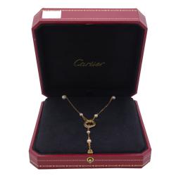 مملوكة مسبقًا Cartier Trinity Pearl Necklace