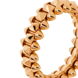 Pre Owned خاتم كارتييه "كلاش دو كارتييه ذهب وردي عيار 18 مقاس 52