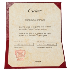 Pre Owned سوار كارتييه "جوست اون كلو" ذهب وردي عيار 18 مقاس 15