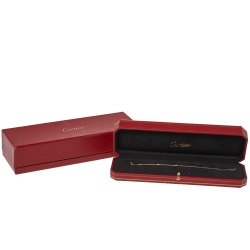 مملوكة مسبقًا Cartier Diamants Legers de Cartier Diamond 18K Yellow Gold Bracelet XS