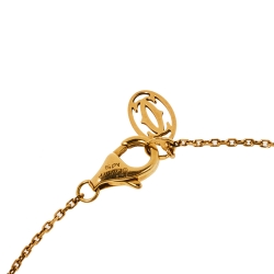 مملوكة مسبقًا Cartier Diamants Legers de Cartier Diamond 18K Yellow Gold Bracelet XS