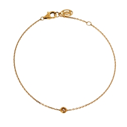 مملوكة مسبقًا Cartier Diamants Legers de Cartier Diamond 18K Yellow Gold Bracelet XS