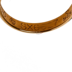 Pre Owned Cartier Trinity de Cartier 18K Three Tone Gold Adjustable Cord Bracelet