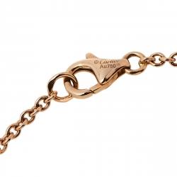 مملوكة مسبقًا سوار كارتييه لوف ذهب وردي عيار 18 بالبراغي 