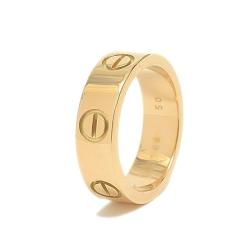 مملوكة مسبقًا Cartier Love 18K Yellow Gold Ring EU 50
