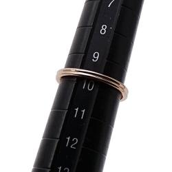 Pre Owned Cartier Amulette De Cartier 18K Rose Gold Diamond Opal Ring EU 51