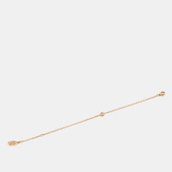 Pre Owned Cartier D'Amour Pink Sapphire 18k Rose Gold Bracelet