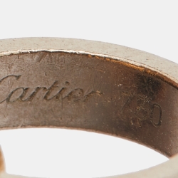 Pre Owned Cartier Love 18k Two Tone Gold Adjustable Cord Bracelet