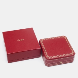 Pre Owned Cartier Amulette De Cartier Onyx Diamond 18k Rose Gold XS Model Bracelet