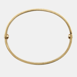 مملوكة مسبقًا Cartier Love 18k Yellow Gold Bracelet 17