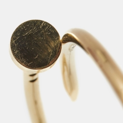 Pre Owned Cartier Juste Un Clou 18k Yellow Gold Small Model Bracelet 19