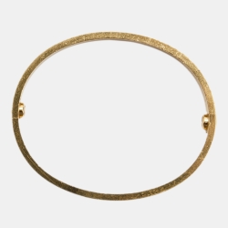 Pre Owned Cartier Love 18k Yellow Gold Bracelet 16