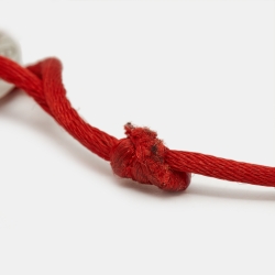 مملوكة مسبقًا Cartier Love Diamond 18k White Gold Adjustable Cord Bracelet