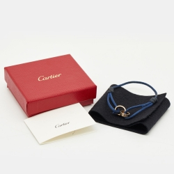 مملوكة مسبقًا Cartier Love 18k Two Tone Gold Adjustable Cord Bracelet