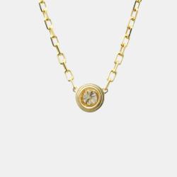 مملوكة مسبقًا Cartier D'amour Small 18K Yellow Gold Diamond Necklace