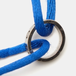 مملوكة مسبقًا سوار كارتييه لوف ذهب أبيض عيار 18 بحبل قابل للضبط