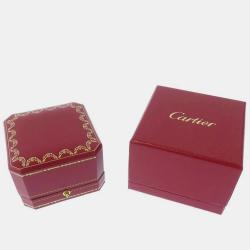 Pre Owned Cartier 18K Rose Gold Love Band Ring EU 50