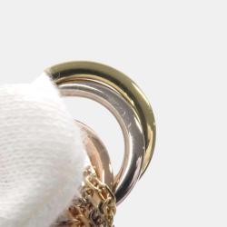 Pre Owned Cartier 18K Yellow, Rose, White Gold Trinity Drape Multistrand Necklace