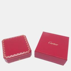 Pre Owned Cartier 18K Yellow, Rose, White Gold Trinity Drape Multistrand Necklace