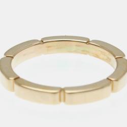 Pre Owned Cartier 18K Rose Gold and Diamond Maillon Panthere Band Ring EU 50