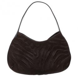 Pre Owned Cartier Brown Pony Hair Small Panthere de Cartier Bag
