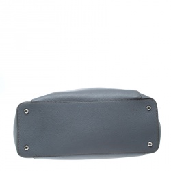 Pre Owned Cartier Lilac Leather C De Cartier Small Tote