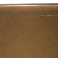 مملوكة مسبقًا Cartier Brown Leather Trinity Bag