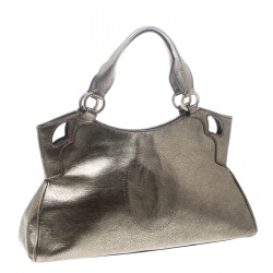 مملوكة مسبقًا حقيبة يد كارتييه مارسلو دو كارتييه جلد ذهبية