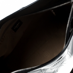 مملوكة مسبقًا Cartier Black Patent Leather Small Marcello De Cartier Bag