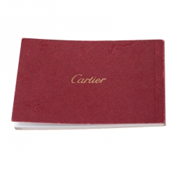 Pre Owned Cartier Red Taurillon Leather Medium C De Cartier Bag