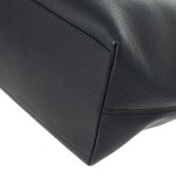 Pre Owned Cartier Black Leather and Snakeskin Limited Edition "Marcello de Cartier" Tote