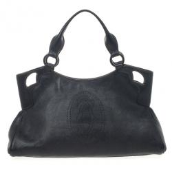 مملوكة مسبقًا Cartier Black Leather Small Marcello de Cartier Bag