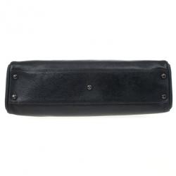 مملوكة مسبقًا Cartier Black Leather Small Marcello de Cartier Bag