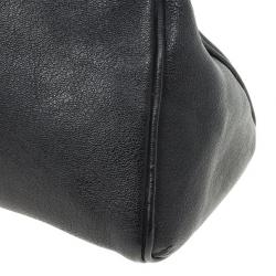 مملوكة مسبقًا Cartier Black Leather Small Marcello de Cartier Bag