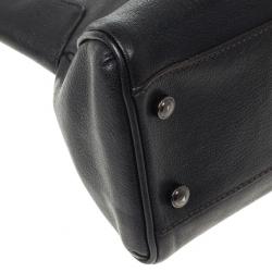 مملوكة مسبقًا Cartier Black Leather Small Marcello de Cartier Bag