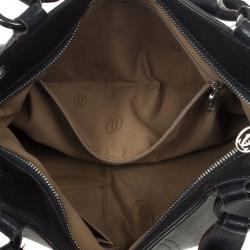 مملوكة مسبقًا Cartier Black Leather Small Marcello de Cartier Bag